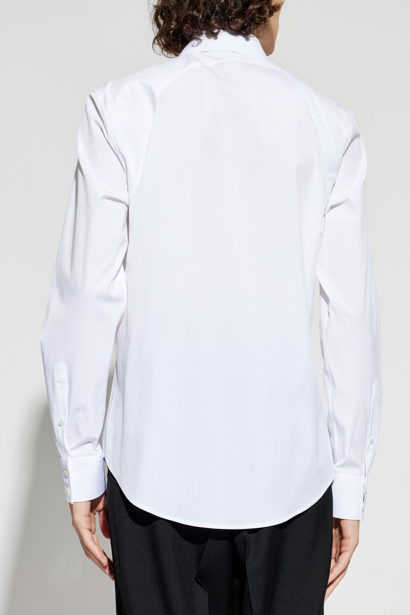 Alexander McQueen Shirt with appliqué | Men's | Vitkac